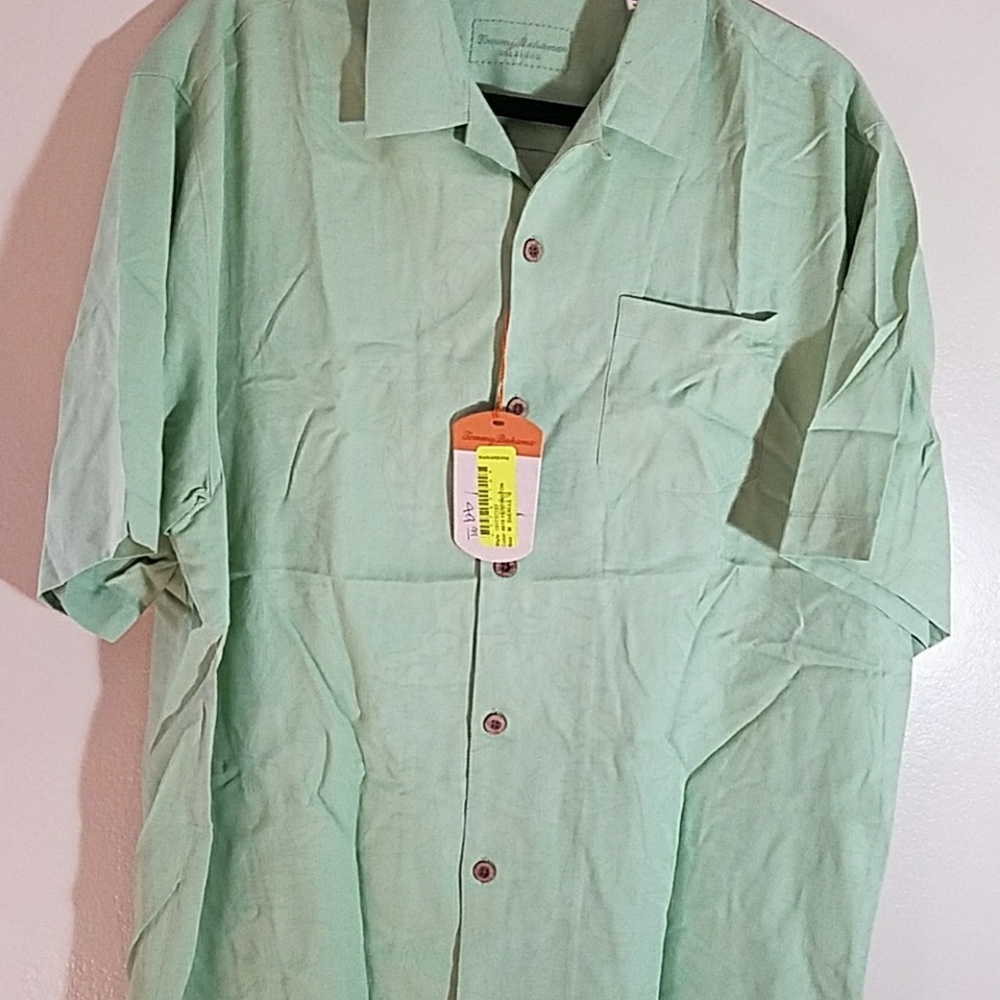 Tommy Bahamas silk shirt